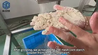 200 mesh corn starch powder grinding machine ACM MILL