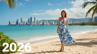 Tropical Deep House 2026 🌅 Warm Sunset Vibes from Island Shores | Deep Polaris mix93
