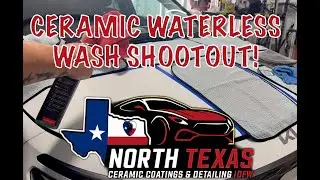 Ceramic Waterless Showdown! DIY vs. TACSystem Aqua vs. Meguiar’s Waterless Wash & Wax - Part 1