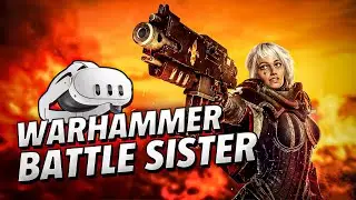 Warhammer 40,000: Battle Sister - Meta Quest 3 Gameplay | First Minutes [No Commentary]