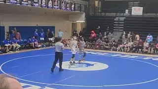 *Region Rivalry* A.C. Flora - Ethan vs. Will McCollum - Dreher High Wrestling (Junior 132lbs)