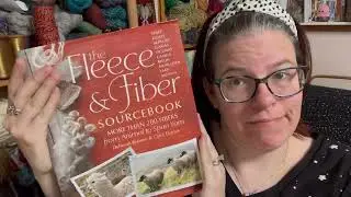 Yarn research book review: the fleece and fiber sourcebook #yarn #fibers #spinning #heritagebreed
