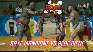 Combat Baye Mandione vs B&eacute;b&eacute; Di&egrave;ne - C'est la Plus Belle chute de la saison!