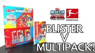 BLISTER V MULTIPACK! | TOPPS MATCH ATTAX BUNDESLIGA 2021/2022 | BLISTER PACK & MULTIPACK OPENING!