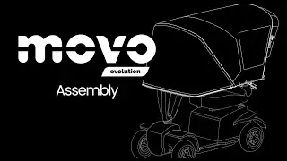 Movo Evolution Mobility Scooter Canopy Assembly