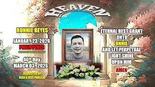 JANUARY 23, 2026 DEPARTED VIDEO1 I HOPE HEAVEN FEELS LIKE HOME