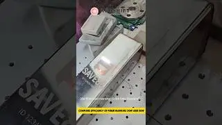 ⚡ 30W vs 50W Fiber Laser Marking - Speed Test! #lasermarking #fiberlasermarking #metalmarking