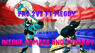 Ranked 2v2 TEROS DOMINATOR FT MegD Pro Brawlhalla 2v2