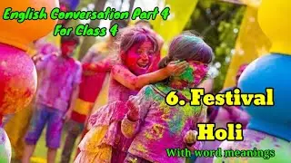 Festival Holi (English Conversation Book -4)