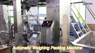 automatic weighing packing machine for snacks food industry 220v/380v