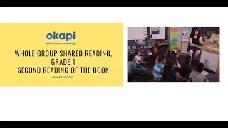 Whole Group Shared Reading Grade 1: Second Reading of the Book