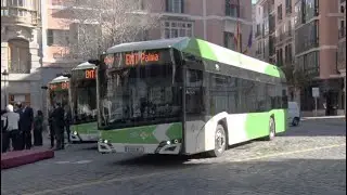 L’EMT de Palma presenta els seus primers tres autobusos d’hidrogen