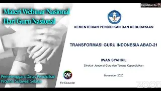 Transformasi Guru  Indonesia Abad-21 (Potret Guru Penggerak)