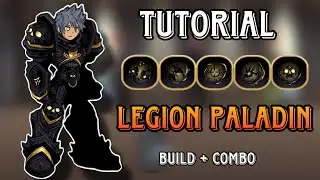 AQW | COMO JOGAR DE LEGION PALADIN - TUTORIAL DE CLASSES