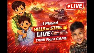🔥 I Played Hills of Steel LIVE &ndash; Tank Fight GAME! 🔥