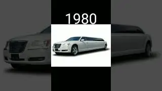 Evolution of Limousine car (1960-2023)