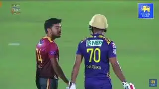 LPL 2020 Fight | Danuska Vs Angelo Fight | Cricket fight