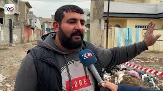 شوارع وأزقة في الجانب الأيسر من مدينة الموصل، تفتقر إلى أبسط مقومات الخدمات والعيش الكريم
