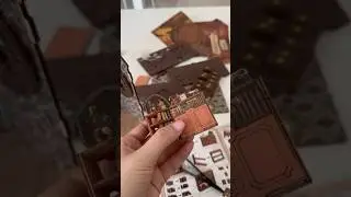 The final assembly process of the &ldquo;Investigation Bureau&rdquo; miniature by Crafts&Co