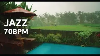 3Hours Jazz Instrumental 70BPM Raining