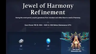 Gemstone drop event on all maps l Mu Online WEBZEN