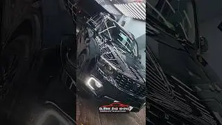 black high gloss Scorpio N ppf  installation #carpaintprotection /black ppf wrap