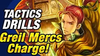 Fire Emblem Heroes - Tactics Drills: Skill Studies 95: Greil Mercenaries, Charge! [FEH]