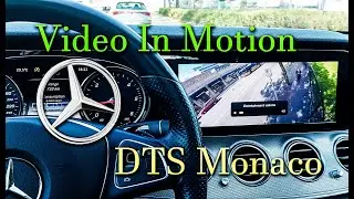 Video In Motion - Mercedes Ntg 5.5 High Comand DTS Monaco