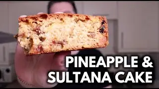 Ананасовый пирог с изюмом &mdash; простая выпечка