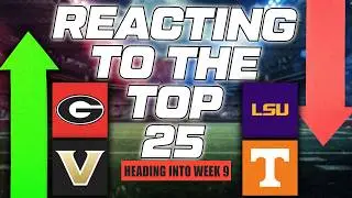 AP Top 25 Reaction: Miami, Texas Tech Fall + Is Vanderbilt Too Low? | Cover 3 College Football