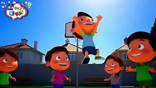 Let's play basketball. Badminton | Kids Songs and Nursery Rhymes | Only 4 Kids