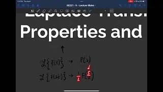 5.12 - Laplace Transform Properties: Time Scaling