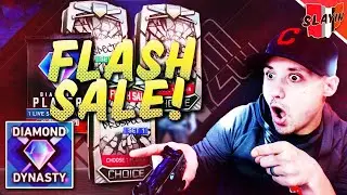 *WE MADE STUBS* ALL THE FLASH SALE PACKS! 5 DIAMOND PULLS MLB The Show 20 Pack Opening