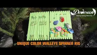 Dovesun Walleye Spinner Rig Crawler Harness