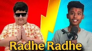 Radhe Radhe 🙏 || Abhinav Arora roast 😂 #roast #viralvideo