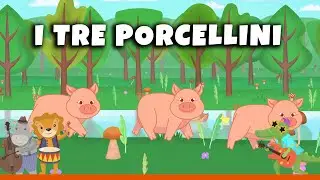 I TRE PORCELLINI - Canzone per bambini (Karaoke con testo)