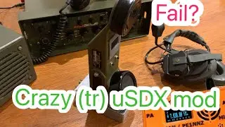 Crazy (tr) uSDX setup with a TA-1/PT