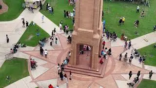 Class of 2029 Convocation Drone and Clocktower 2025