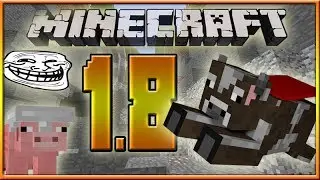 Minecraft 1.8 Snapshot: Mob Disguise in Vanilla Minecraft! 