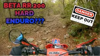 BETA RR 200 - IL BETA ARRAMPICA!!! - HARD ENDURO #2 - 2 STROKE SOUND - 🇮🇹