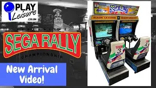 It's the original, the classic... It's the Sega Rally Arcade Machine!