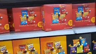 AMAZING! SHOP WITH ME! ASMR! NEW VARIETY PACKS SNACKS @Walmart  #asmr #amazing #walmarthaul #snacks 