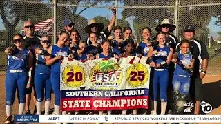 Escondido 12U girls softball team heads to nationals after undefeated streak