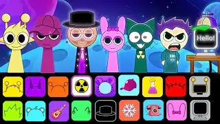 Sprunki OC ALL PHASES TV - WELCOME EVERYONE TO SPRUNKI'S PLANET! Incredibox Sprunki