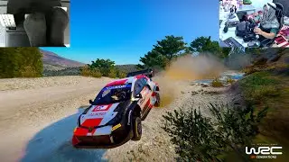 WRC Generations | Toyota Yaris WRC Turkey 2025 | World Rally Championship Thrustmaster T300RS + TH8A