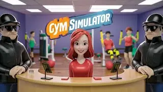 Смотр-обзор игры GyM simulator  часть 2 #gymsimulator24