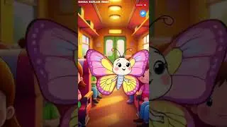 Titli Udi Udd Na Saki 🦋 | Funny Kids Nursery Rhyme | #kidsshorts