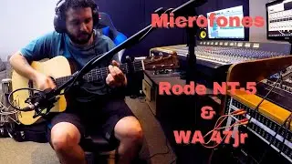 Teste dos microfones Rode NT5 & Warm Audio 47jr