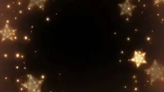 Christmas star black screen effect video