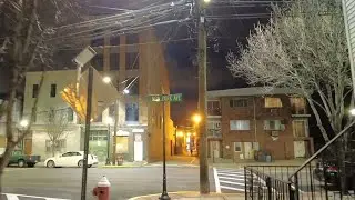 Walking in Union City, NJ in the night | 12th Street to 15th Street | Palisade Ave to Bergenline Ave